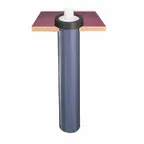 image of Carlisle C2010C In-Counter Cup Dispenser, 16" Tube, 125 Cups, Plastic, 1-1/2" to 2-5/16" Rim