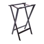 image of Carlisle C3620W11 Folding Tray Stand, 20"L x 18"W x 30"H, Kiln-Dried Hardwood, Walnut