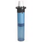 image of Carlisle C5250C In-Counter Cup Dispenser, 23" Tube, Plastic, Fits 4-24 oz Cups