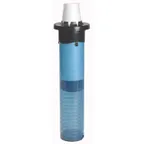 image of Carlisle C5450C18 In-Counter Cup Dispenser, 18" Tube, Plastic, Fits 8-44 oz Cups