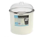 image of Carlisle CM101202 Coldmaster Ice Cream Server, 3‑Gallon ABS, 10" Lid, Gel‑Insulated, NSF Certified