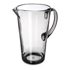image of Carlisle MIN544318 Plastic Pitcher, 74 oz Smoke Gray, Tritan™ NSF Certified, BPA‑Free