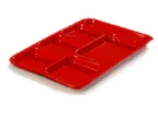 image of Carlisle P614R05 Carlisle - Compartment Tray, 14-3/8"L X 10"W, Right-Handed, Rectangular