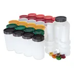image of Carlisle PS601200 Store N Pour Bar Pack, 6 qt Units, Polyethylene, Colors, BPA Free - Set