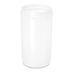 image of Carlisle PS603N02 Store 'N Pour Quart Container, 32 oz, Straight-Wall Polyethylene, White, BPA-Free