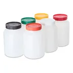 image of Carlisle PS70200 Store 'N Pour 64 oz Polyethylene Container, Dishwasher Safe, Colors