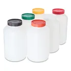 image of Carlisle PS80200 Store 'N Pour Gallon Backup Container, 128 oz Polyethylene, BPA-Free, Colors, Lid
