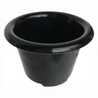 image of Carlisle S27603 Ramekin, 1.5 oz (2‑1/2" Dia.) Melamine Black, Dishwasher Safe, NSF, BPA‑Free