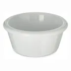 image of Carlisle S29002 - 6 oz Ramekin, 3-9/10" Diameter, White Melamine, Stackable, NSF, BPA‑Free