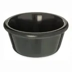 image of Carlisle S29003 - 6 Oz Black Melamine Ramekin, 3.9" Diameter, NSF Certified, BPA‑Free, Stackable