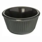 image of Carlisle S29103 - 4 Oz Ramekin, 3‑3/8" Diameter, Black Melamine, Dishwasher Safe, BPA‑Free