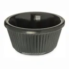 image of Carlisle S29303 - 3 oz Plastic Ramekin, 3‑2/11" Dia, Black Melamine, NSF Certified - 1/Each