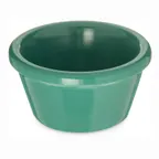 image of Carlisle S85209 Plastic Ramekin, 2-Oz, 2-5/8" Dia, Meadow Green Melamine, NSF Certified, BPA-Free