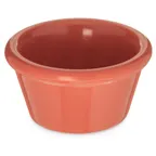 image of Carlisle S85252 - 2 oz Plastic Ramekin, 2‑5/8" Dia, Melamine Orange, NSF, BPA‑Free