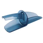 image of Carlisle SI7500 Saf‑T‑Scoop Ice Scoop, 12‑16 oz, Polycarbonate Blue, Round‑Bottom Bar