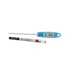 image of Carlisle THDGBL Escali Gourmet Pocket Thermometer, 4-3/4" Steel Probe, -49° to 392°F, Blue, NSF