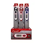 image of Carlisle THDGLSPK18 Pocket Thermometer, 5.6" Probe, -58°F to 572°F, Stainless Steel, 18/Set