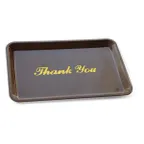 image of Concasse MCACCCHAPROP Tip Tray, 6-1/2" x 4-1/2" Rectangular Plastic Restaurant Serving Tray