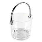 image of Concasse MCACCHT01L Deluxe Ice Bucket, 1 Liter (1‑63 oz / .1‑1.9 qt) Clear Polycarbonate