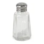 image of Concasse MCACCSAL2 Glass Salt Shaker, 2 oz., Paneled Mushroom Top, Single Glass Jar, 2 oz Capacity
