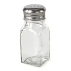 image of Concasse MCACCSAL2C - Square Glass Salt Shaker, 2 Oz Capacity, Single Jar, Clear Finish