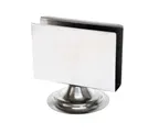 image of Concasse MCACCSER04 Counter‑Type Napkin Dispenser, 4"x5" Stainless Steel, Compact Tabletop Accessory