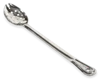 image of Concasse MCCAI11P Slotted Serving Spoon, 11" Long, Stainless Steel Handle, Silver