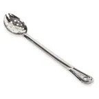 image of Concasse MCCAI18P Slotted Serving Spoon, 18" Long, Stainless Steel Handle, Silver
