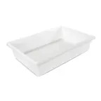 image of Concasse MCCAJ12E Food Storage Box, 12 L (3 gal) White Polyethylene, 18" W x 12" D x 6" H