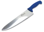 image of Concasse MCCCHEF08A Chef Knife – 8" Blade, Blue Plastic Handle, Steel Blade, Cutlery