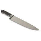image of Concasse MCCFCHEF08 Chef Knife – 8" Wrought Steel Blade, Black Wood Handle, 7"-9" Overall Length