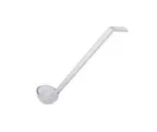 image of Concasse MCCPOL01T Clear Plastic Salad Dressing Ladle, 1 oz Capacity, Food‑Safe Transparent Finish