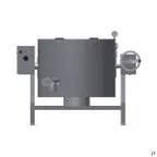 image of AccuTemp ALTLGB-60F 60 Gallon Floor Tilting Full Steam Jacketed Gas Kettle, 131.400 BTU