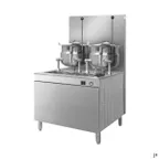 image of Cleveland 36GMK1010300 20 Gallon Floor Tilting 2/3 Steam Jacketed Gas Kettle, 300.000 BTU