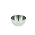 image of Louis Tellier GL314 - 12" Round Bottom Mixing Bowl, Stainless Steel, Commercial Kitchen