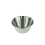 image of Louis Tellier GL317 Mixing Bowl – 7-3/4" Diameter Stainless Steel, 5-11" Top, Kitchen Supplies