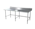 image of NBR Equipment TS6-8424R5-X Stainless Steel Top 73" - 84" Work Table