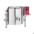 image of Vulcan K20GLT 20 Gallon Floor Tilting 2/3 Steam Jacketed Gas Kettle, Tri-Leg Base, 100.000 BTU