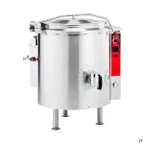 image of Vulcan K40GL 40 Gallon Floor Stationary 2/3 Steam Jacketed Gas Kettle, 100.000 BTU