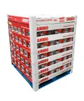image of Cambro RFS2PPRP3PL190 2-Quart Round Translucent Plastic Food Storage Containers Set Of 6