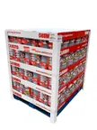 image of Cambro RFS4PPRP3PL190 4-Quart Translucent Round Food Storage Containers & Lids Set - 6/Set