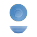 image of Ariane Porcelain AARARN043022016 Artisan 6 2/7" Ocean Porcelain Bowl, 16 Cm, Round, General Use - 4/Case