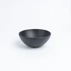 image of Ariane Porcelain AARARN259022016 Artisan Bowl, 6" (16 Cm), Black Dazzle, Porcelain - 4/Case