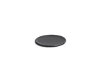 image of Ariane Porcelain ADEARN259011016 China Plate, 6 2/7" (16 Cm), Black Dazzle, Porcelain - 6/Case