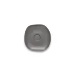 image of Ariane Porcelain AERARN510014013 Saucer, 5.125" (13 Cm) Charcoal Gray Dotts Porcelain - 12/Case