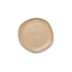 image of Ariane Porcelain AERARN512011016 Dark Sand Dotts 6 2/7" Round Porcelain Plate – 12/Case