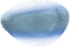 image of Ariane Porcelain AISARND65011033 Triangle China Plate 13" White Matt Porcelain - 6/Case