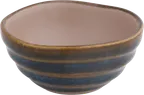 image of Ariane Porcelain ALPARND53075001 Ramekin/Sauce Cup, 4/5" x 1 3/8", Splash Denim, Sage - 12/Case