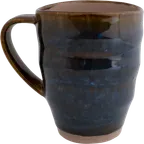 image of Ariane Porcelain ALPARND60054030 China Mug, 10-11oz Sage Inside Denim Outside, Non-Stackable - 6/Case