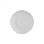 image of Ariane Porcelain AMKARN000014016 Mokka Saucer – Warm White, 6.5" to 6.99" Porcelain Round, 12/Case